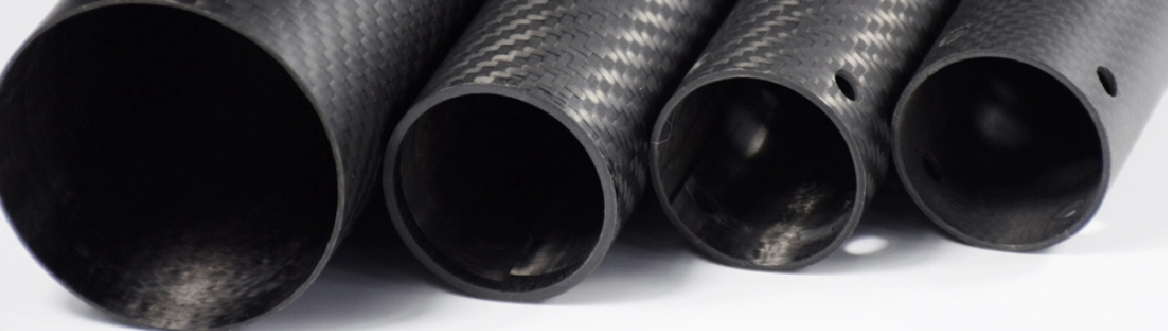 High Quality 40mm 50mm 60mm 70mm 80mm 3K Carbon Fiber Tube Carbon Fiber Pipes Tubes